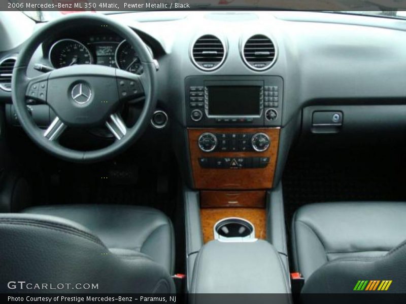 Pewter Metallic / Black 2006 Mercedes-Benz ML 350 4Matic
