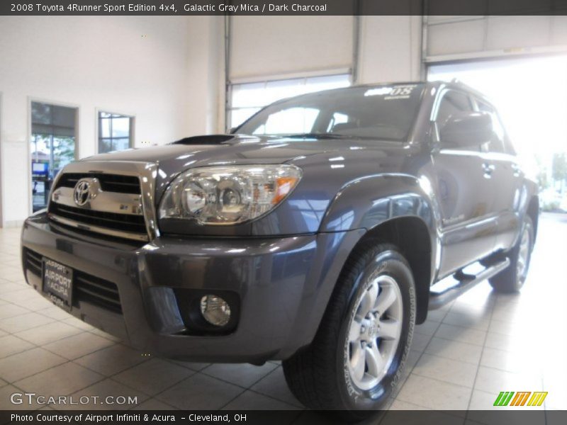 Galactic Gray Mica / Dark Charcoal 2008 Toyota 4Runner Sport Edition 4x4