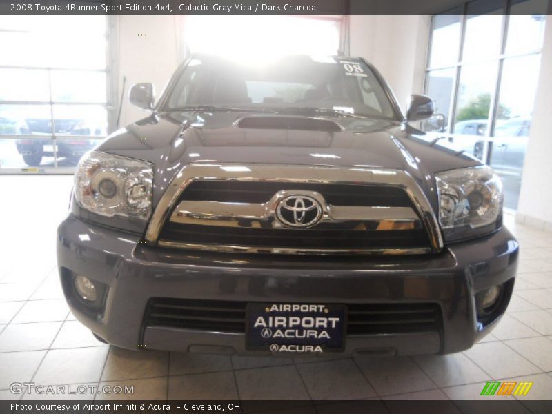 Galactic Gray Mica / Dark Charcoal 2008 Toyota 4Runner Sport Edition 4x4