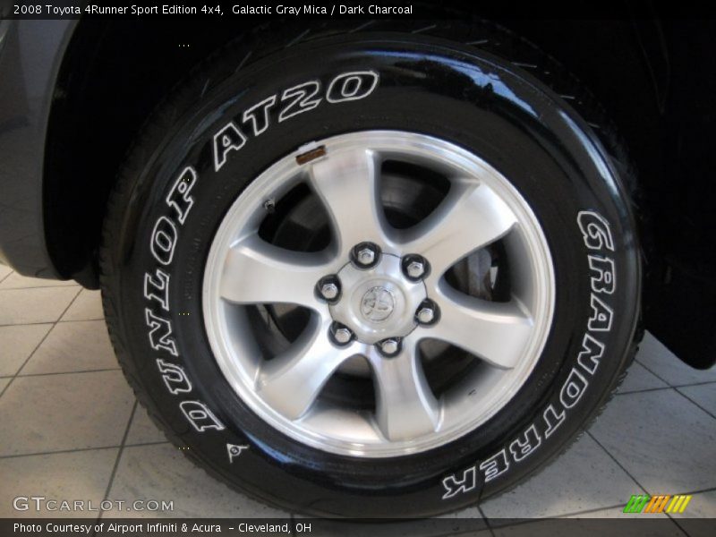 Galactic Gray Mica / Dark Charcoal 2008 Toyota 4Runner Sport Edition 4x4