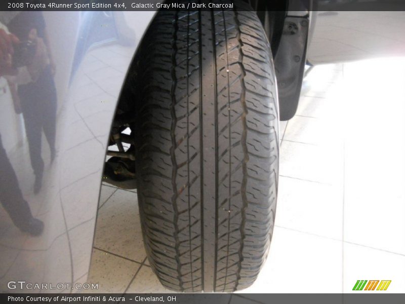 Galactic Gray Mica / Dark Charcoal 2008 Toyota 4Runner Sport Edition 4x4