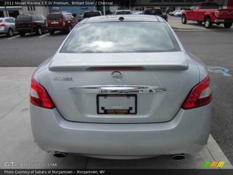 Brilliant Silver / Charcoal 2011 Nissan Maxima 3.5 SV Premium