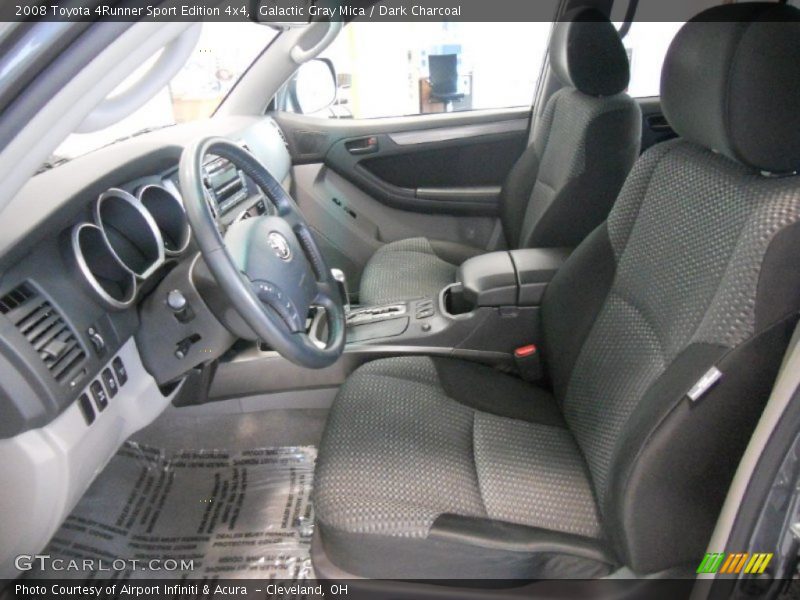 Galactic Gray Mica / Dark Charcoal 2008 Toyota 4Runner Sport Edition 4x4