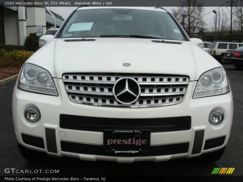 Alabaster White / Ash 2006 Mercedes-Benz ML 350 4Matic