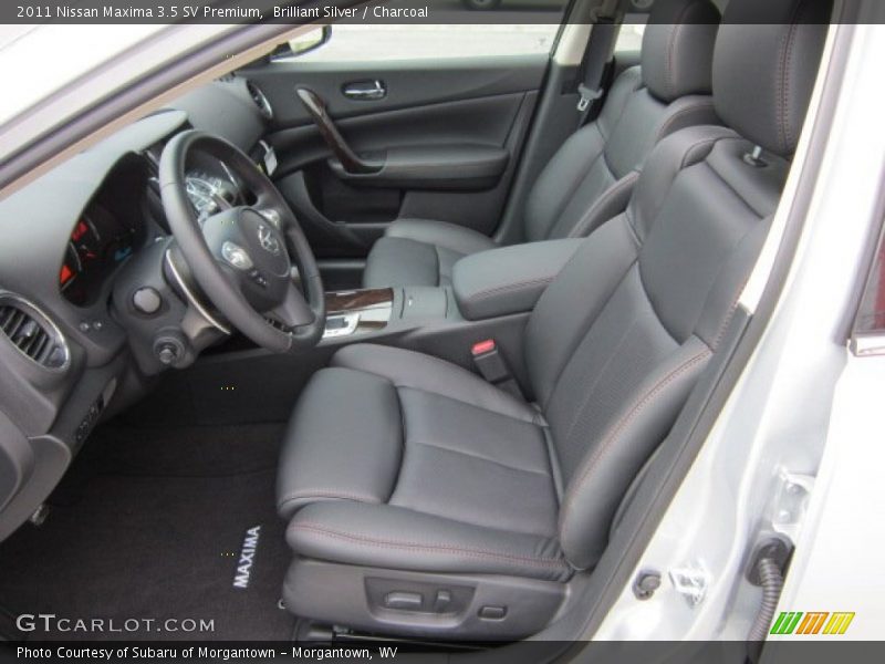 Brilliant Silver / Charcoal 2011 Nissan Maxima 3.5 SV Premium