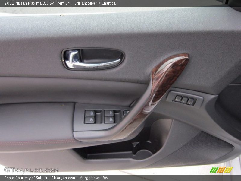 Brilliant Silver / Charcoal 2011 Nissan Maxima 3.5 SV Premium