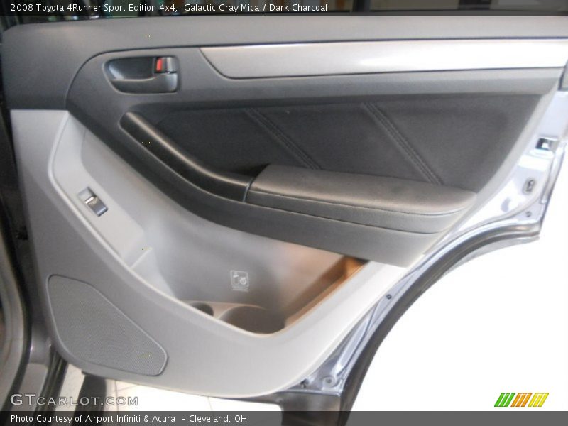 Galactic Gray Mica / Dark Charcoal 2008 Toyota 4Runner Sport Edition 4x4