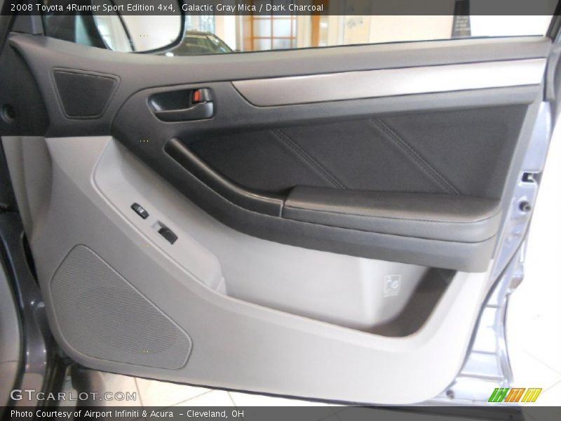 Galactic Gray Mica / Dark Charcoal 2008 Toyota 4Runner Sport Edition 4x4
