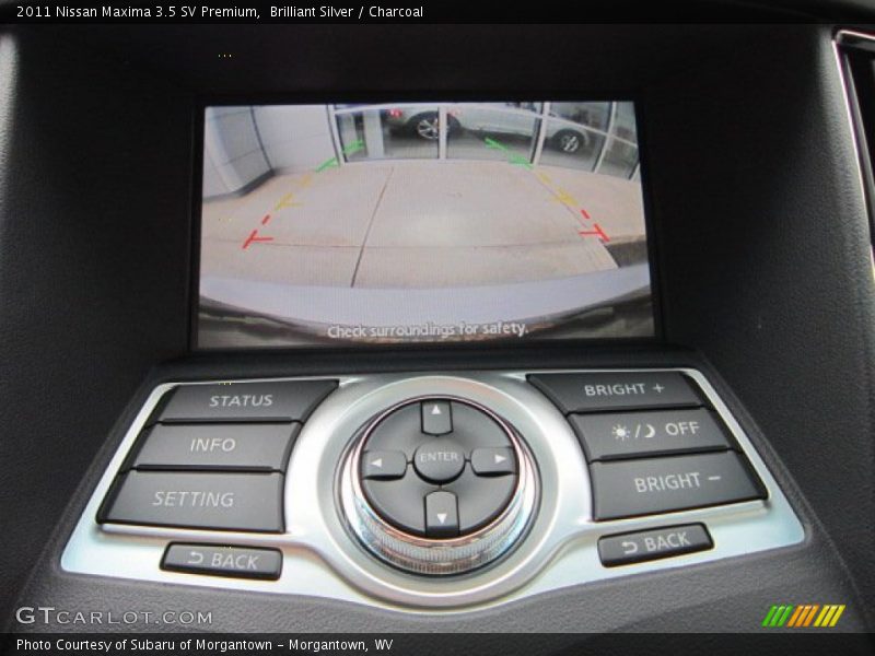 Brilliant Silver / Charcoal 2011 Nissan Maxima 3.5 SV Premium