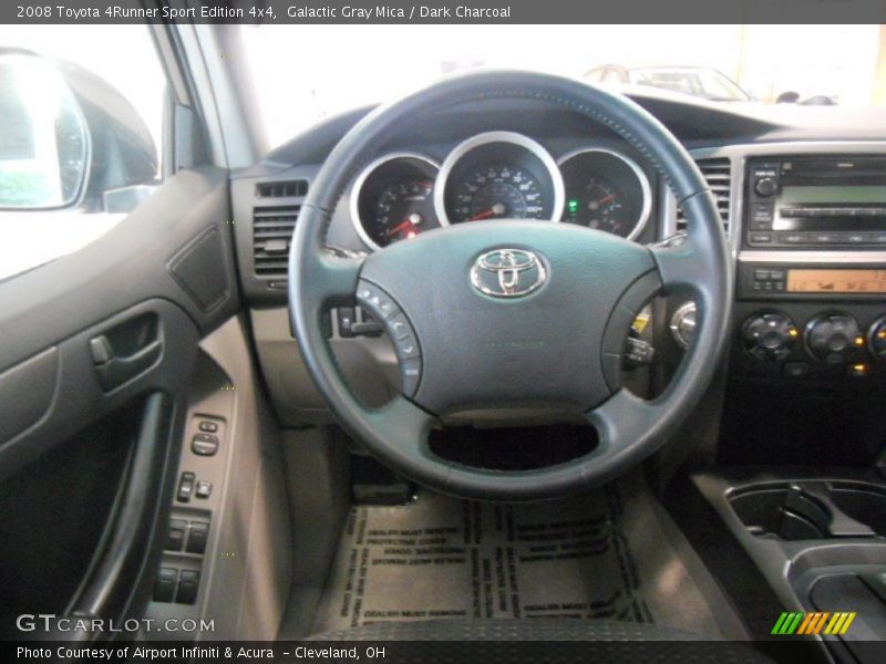 Galactic Gray Mica / Dark Charcoal 2008 Toyota 4Runner Sport Edition 4x4