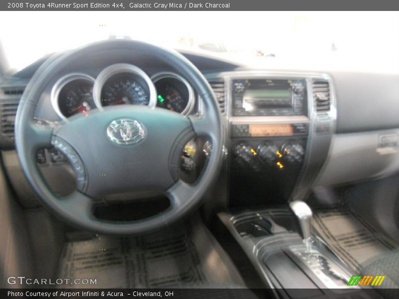 Galactic Gray Mica / Dark Charcoal 2008 Toyota 4Runner Sport Edition 4x4