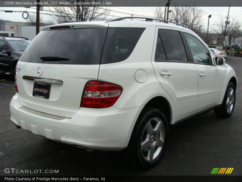 Alabaster White / Ash 2006 Mercedes-Benz ML 350 4Matic