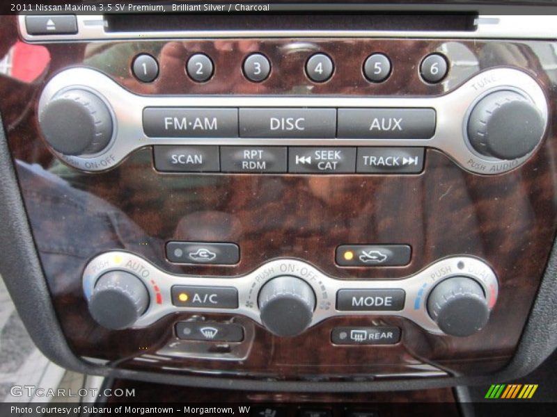 Brilliant Silver / Charcoal 2011 Nissan Maxima 3.5 SV Premium