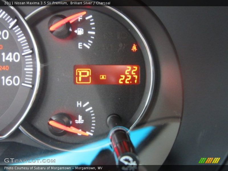 Brilliant Silver / Charcoal 2011 Nissan Maxima 3.5 SV Premium