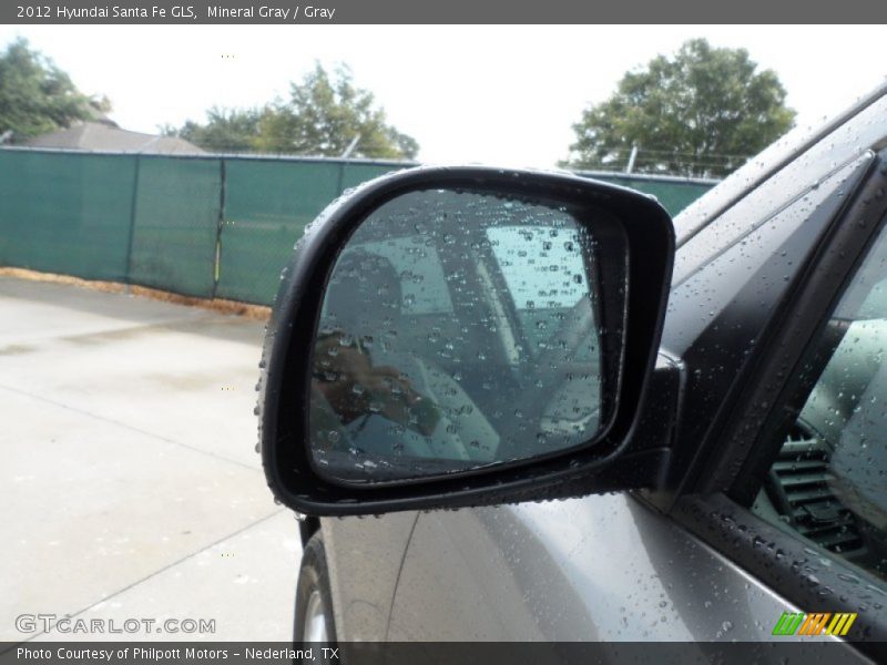 Mineral Gray / Gray 2012 Hyundai Santa Fe GLS