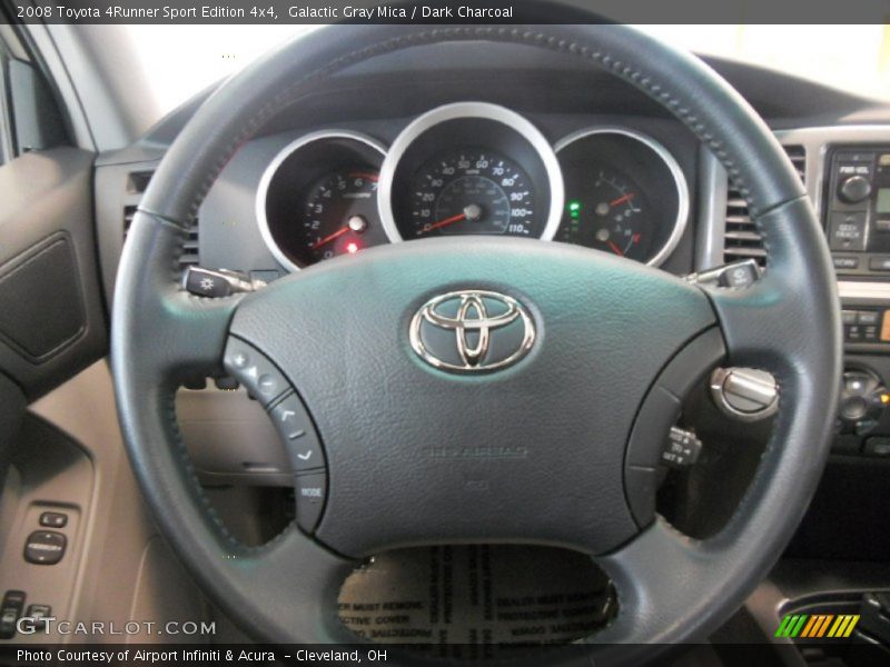 Galactic Gray Mica / Dark Charcoal 2008 Toyota 4Runner Sport Edition 4x4