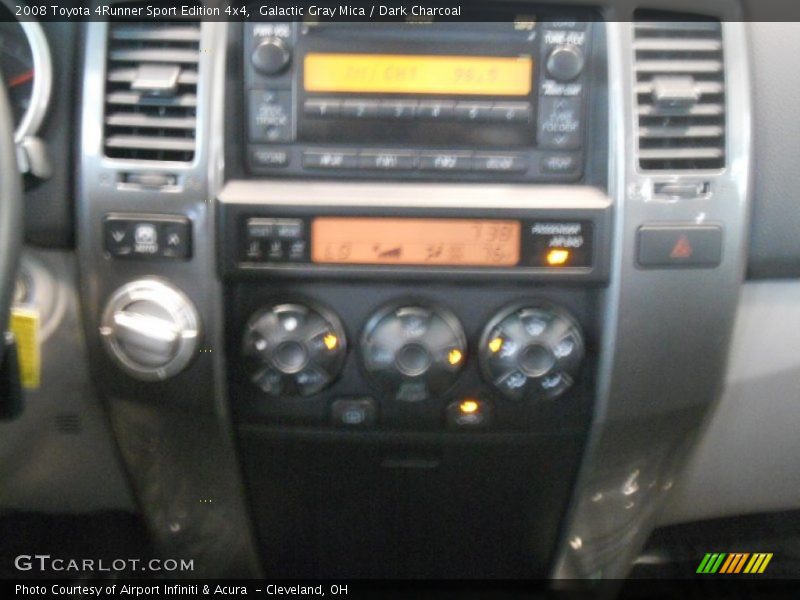 Galactic Gray Mica / Dark Charcoal 2008 Toyota 4Runner Sport Edition 4x4