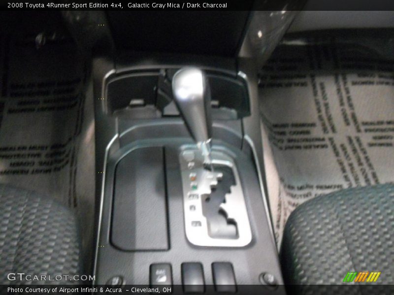 Galactic Gray Mica / Dark Charcoal 2008 Toyota 4Runner Sport Edition 4x4