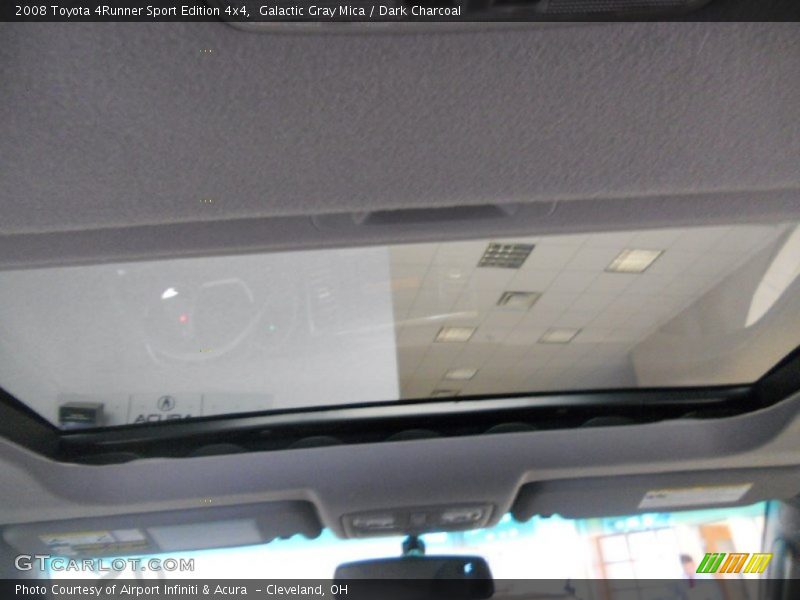 Galactic Gray Mica / Dark Charcoal 2008 Toyota 4Runner Sport Edition 4x4