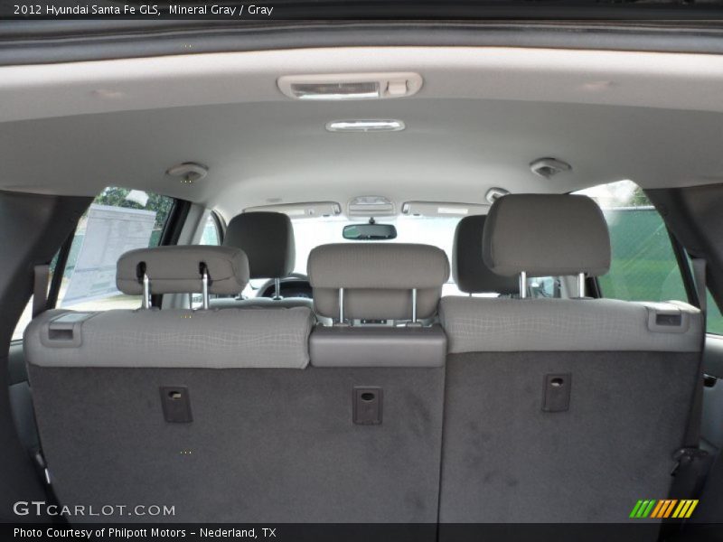 Mineral Gray / Gray 2012 Hyundai Santa Fe GLS