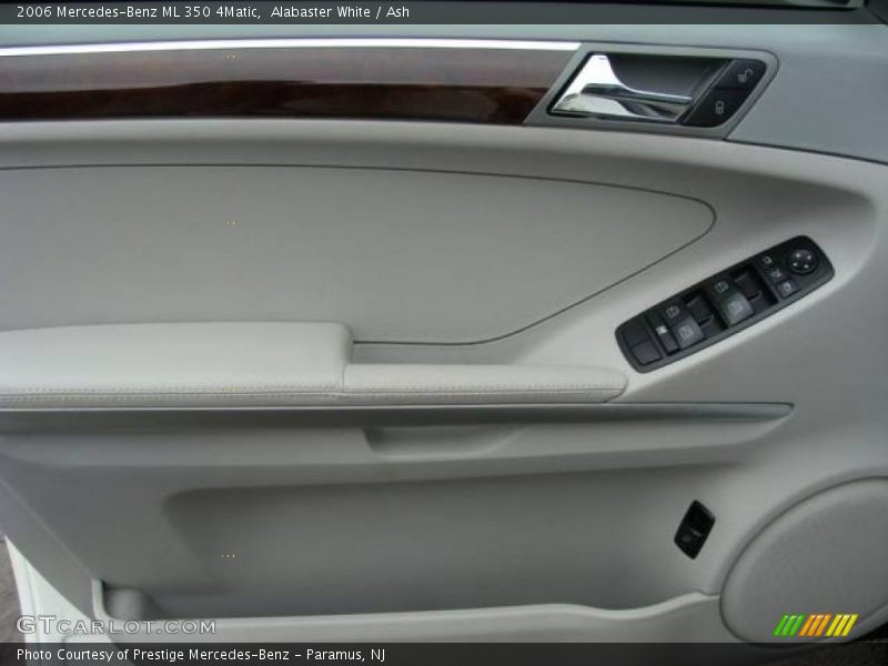 Alabaster White / Ash 2006 Mercedes-Benz ML 350 4Matic