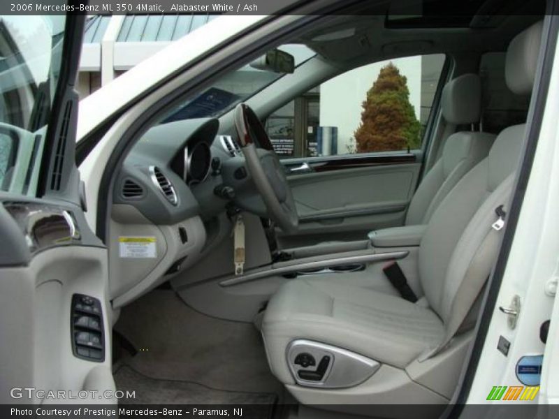 Alabaster White / Ash 2006 Mercedes-Benz ML 350 4Matic