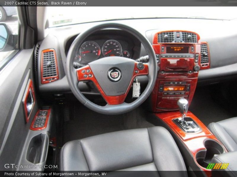 Black Raven / Ebony 2007 Cadillac CTS Sedan