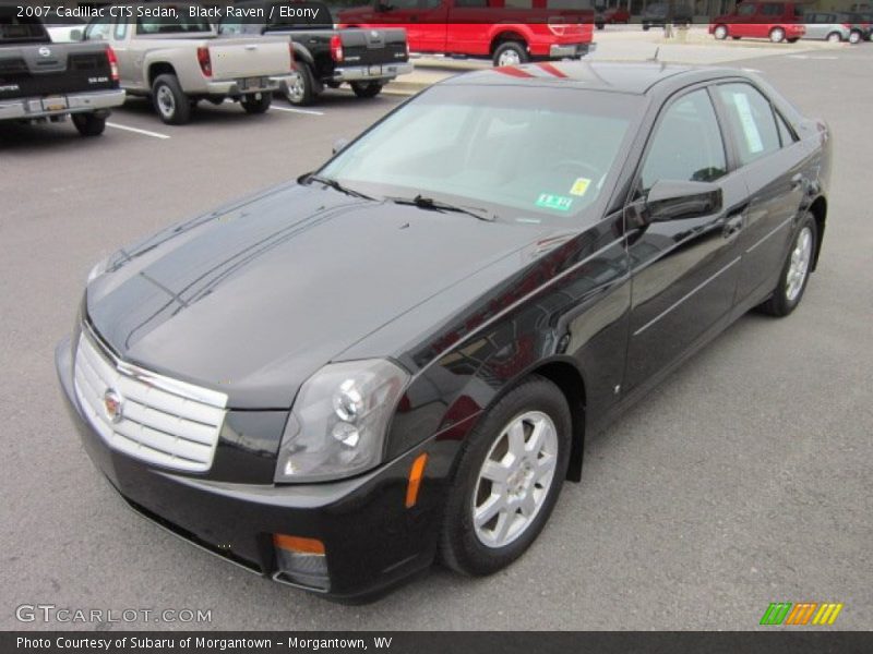 Black Raven / Ebony 2007 Cadillac CTS Sedan