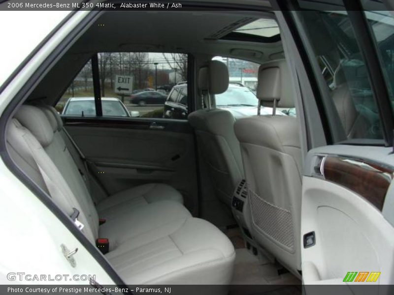 Alabaster White / Ash 2006 Mercedes-Benz ML 350 4Matic