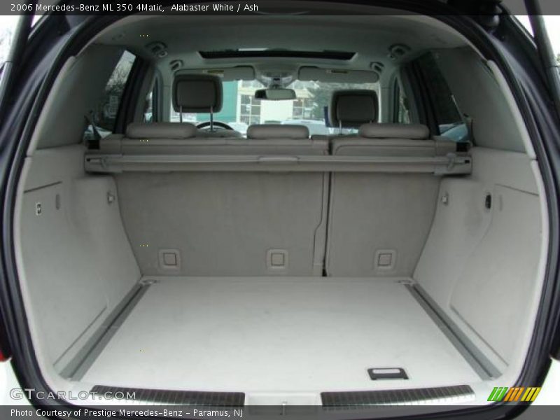 Alabaster White / Ash 2006 Mercedes-Benz ML 350 4Matic