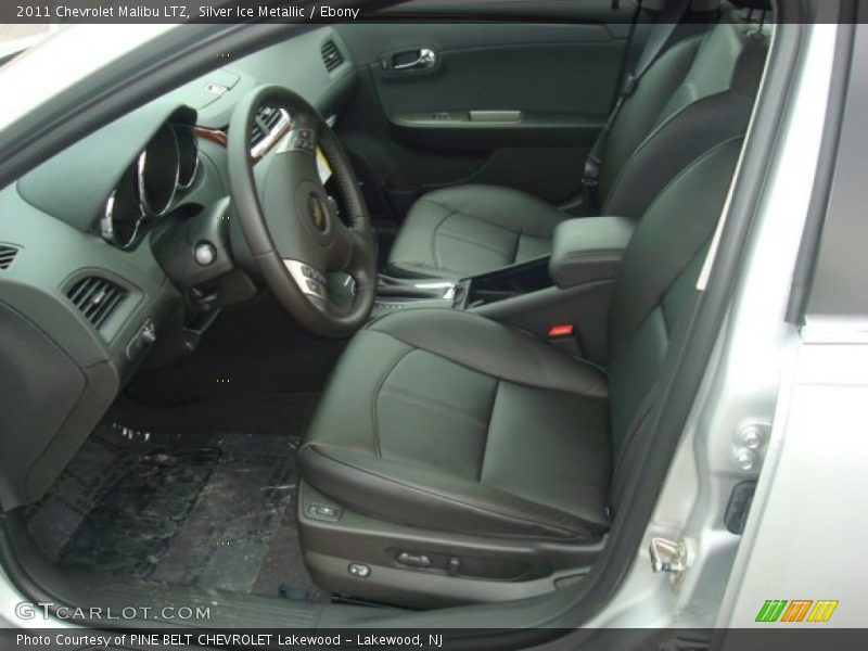 Silver Ice Metallic / Ebony 2011 Chevrolet Malibu LTZ