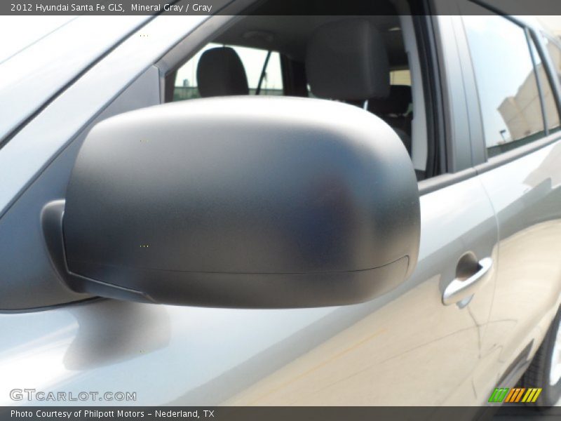 Mineral Gray / Gray 2012 Hyundai Santa Fe GLS