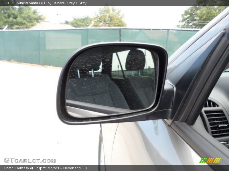 Mineral Gray / Gray 2012 Hyundai Santa Fe GLS