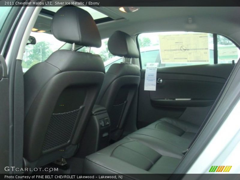 Silver Ice Metallic / Ebony 2011 Chevrolet Malibu LTZ