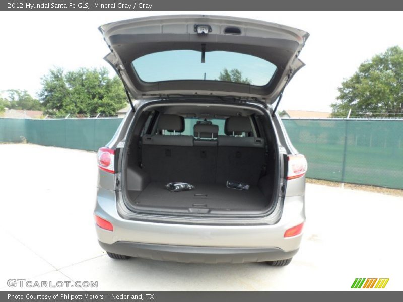 Mineral Gray / Gray 2012 Hyundai Santa Fe GLS