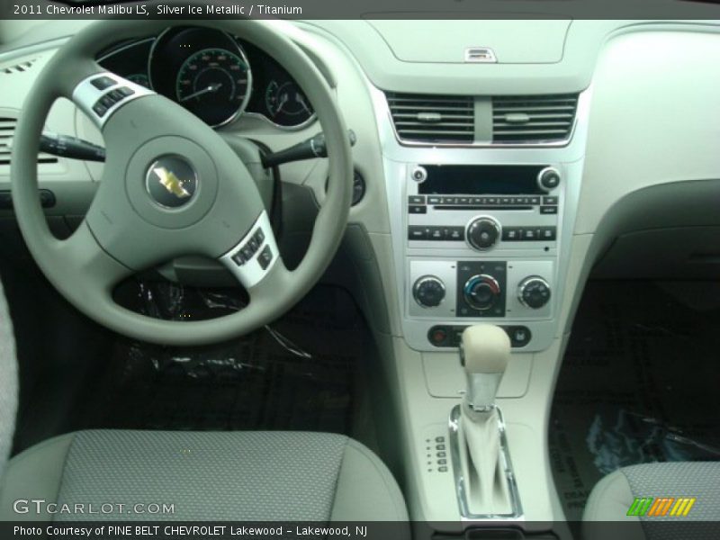 Silver Ice Metallic / Titanium 2011 Chevrolet Malibu LS