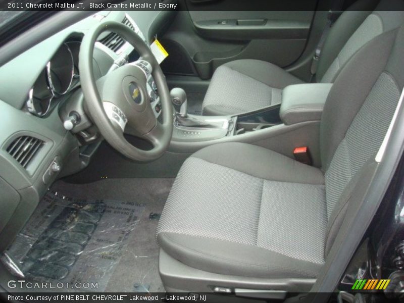 Black Granite Metallic / Ebony 2011 Chevrolet Malibu LT