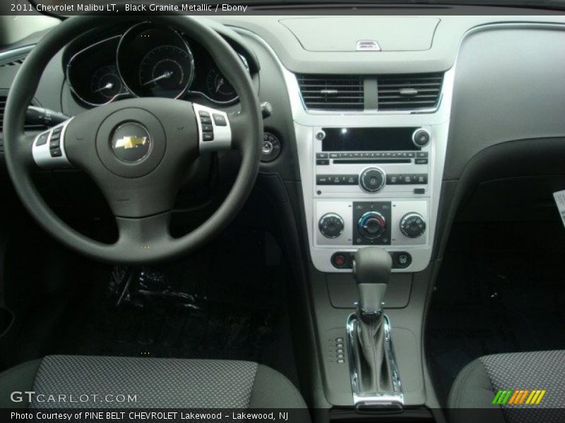 Black Granite Metallic / Ebony 2011 Chevrolet Malibu LT