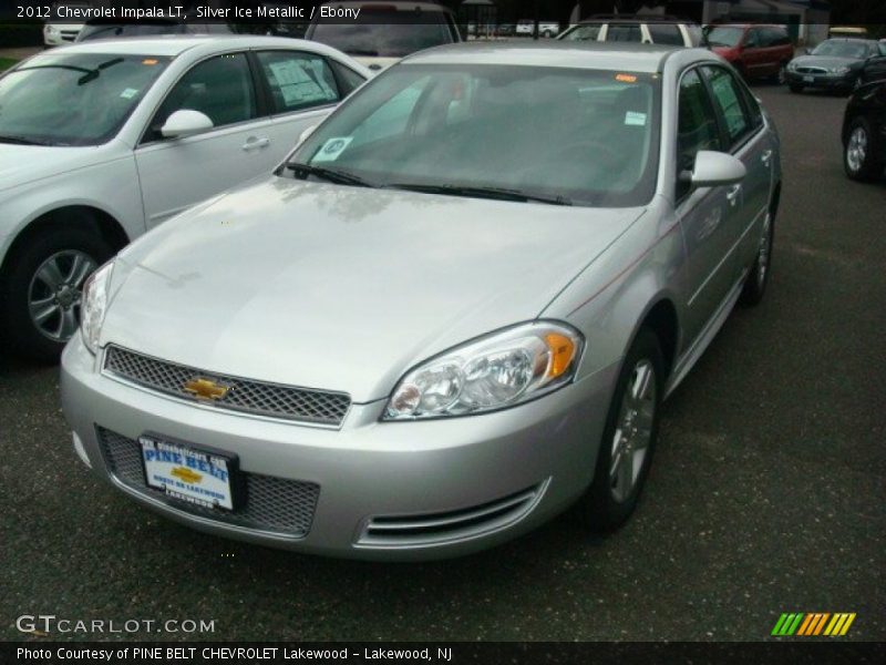 Silver Ice Metallic / Ebony 2012 Chevrolet Impala LT