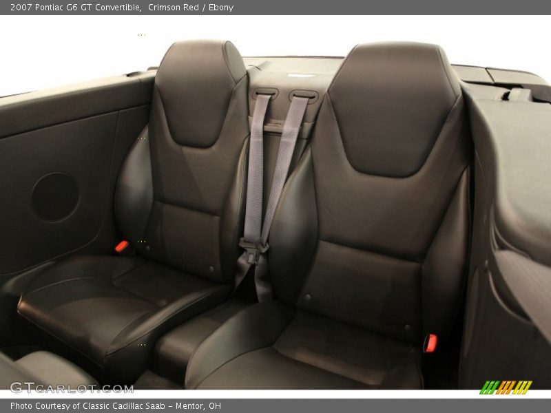 Crimson Red / Ebony 2007 Pontiac G6 GT Convertible