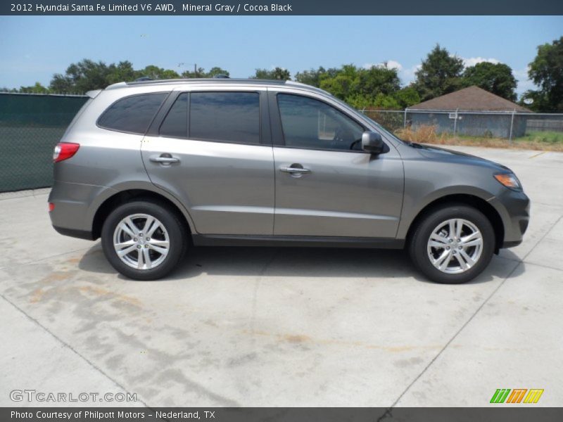  2012 Santa Fe Limited V6 AWD Mineral Gray