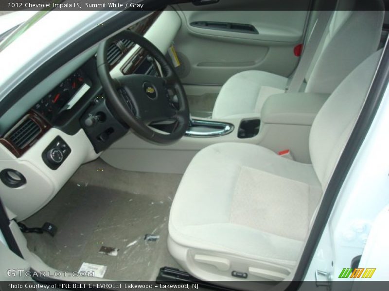  2012 Impala LS Gray Interior