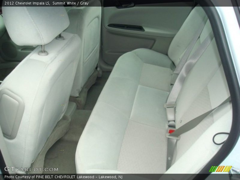  2012 Impala LS Gray Interior