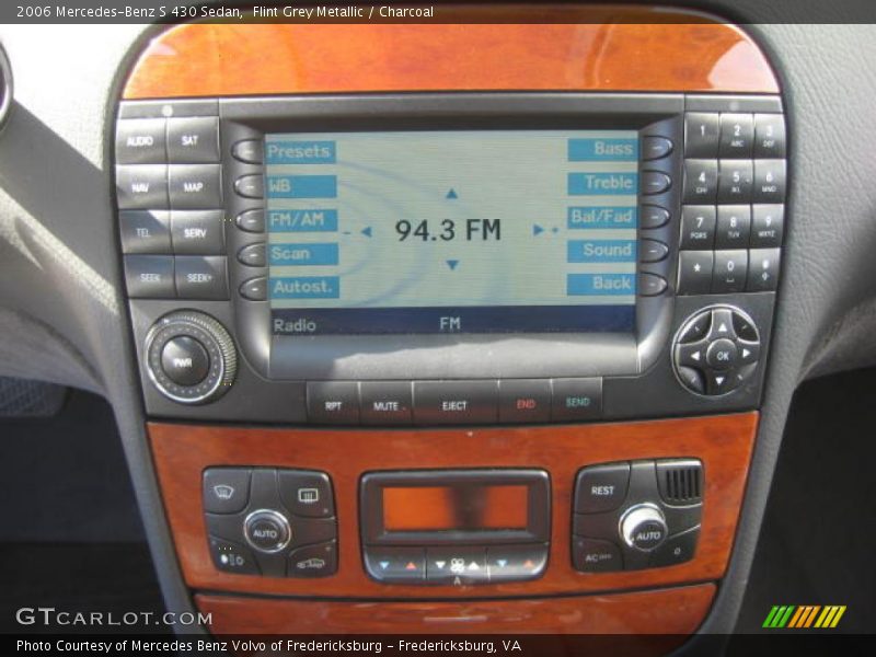 Flint Grey Metallic / Charcoal 2006 Mercedes-Benz S 430 Sedan
