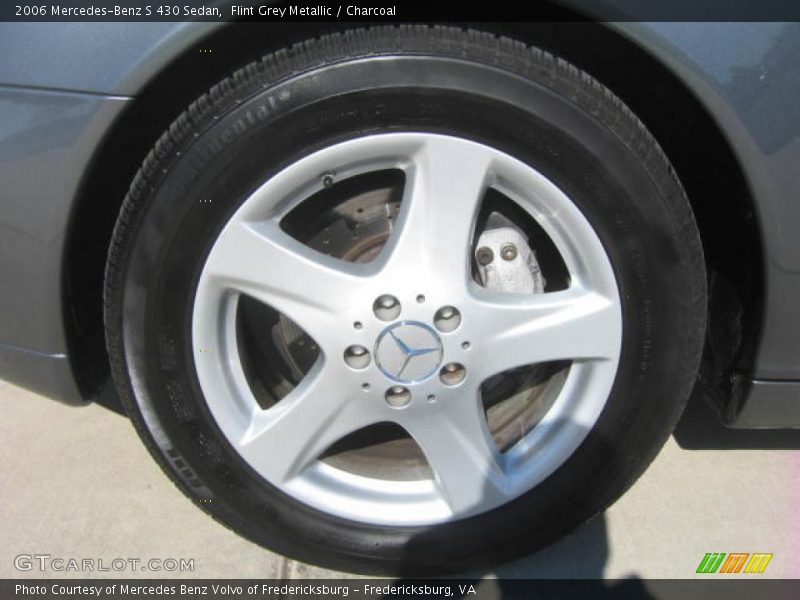 Flint Grey Metallic / Charcoal 2006 Mercedes-Benz S 430 Sedan