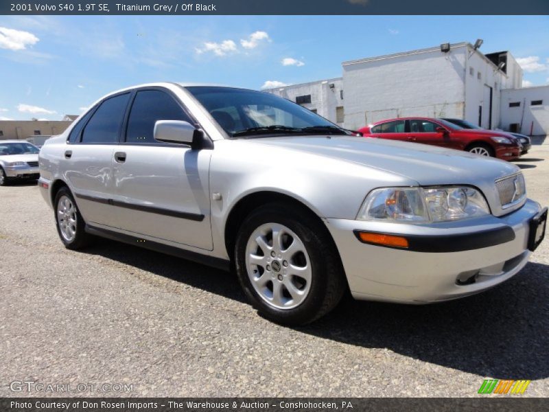 Titanium Grey / Off Black 2001 Volvo S40 1.9T SE