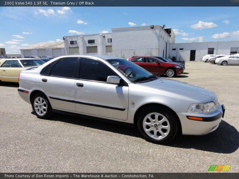 Titanium Grey / Off Black 2001 Volvo S40 1.9T SE