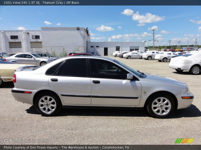 Titanium Grey / Off Black 2001 Volvo S40 1.9T SE