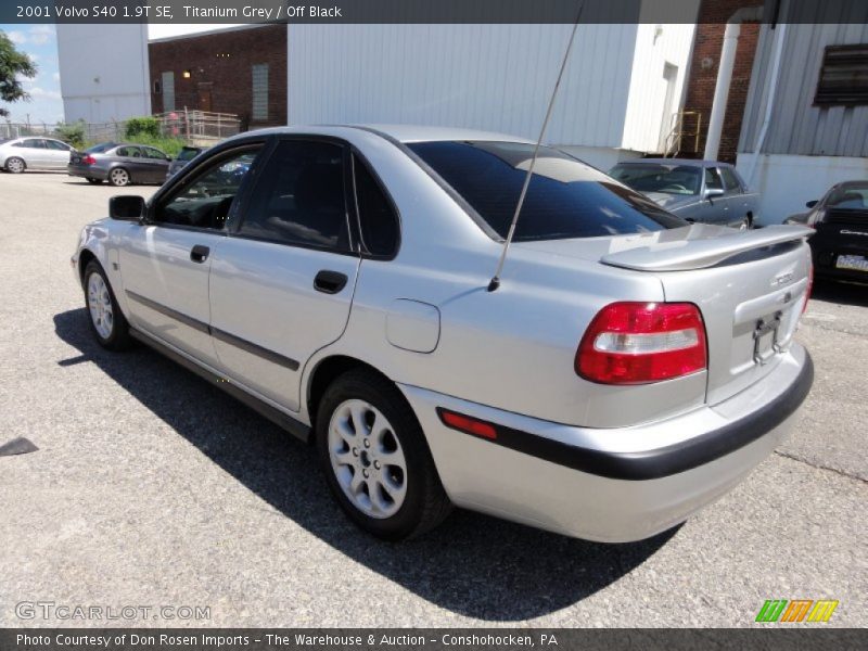 Titanium Grey / Off Black 2001 Volvo S40 1.9T SE