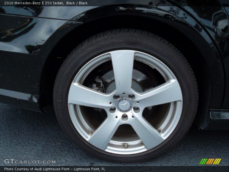 Black / Black 2010 Mercedes-Benz E 350 Sedan